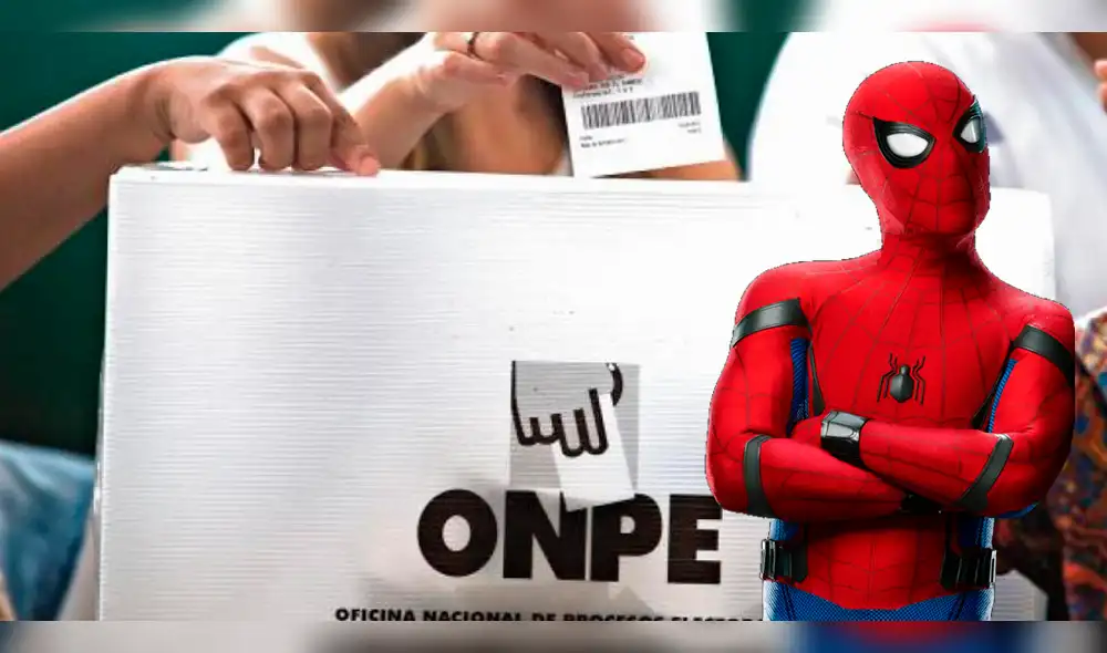Facebook: ¿Spiderman fue miembro de mesa? Insólita foto ha remecido las redes Facebook: ¿Spiderman fue miembro de mesa? Insólita foto ha remecido las redes