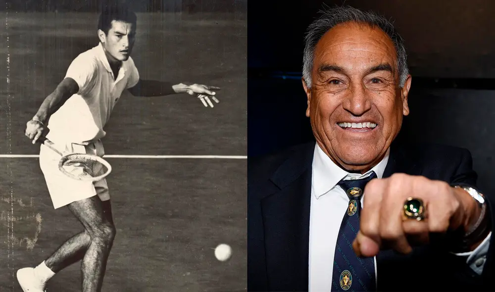 El histórico tenis peruano Alex Olmedo murió a los 84 años. Foto: composición/internet El histórico tenis peruano Alex Olmedo murió a los 84 años. Foto: composición/internet