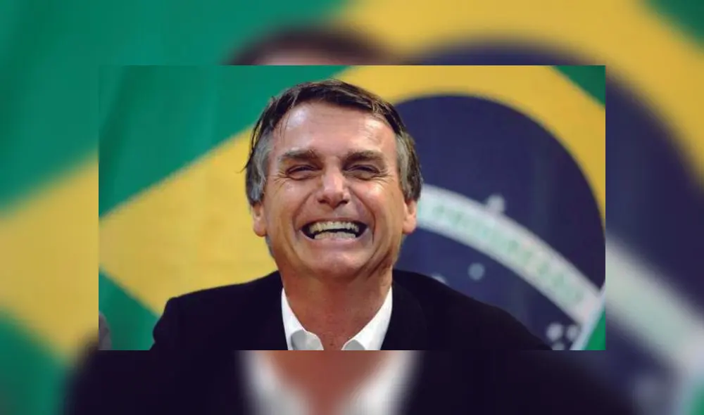 Jair Bolsonaro no dudó en usar su cuenta de Facebook para burlarse de la primera dama francesa. Foto: Difusión