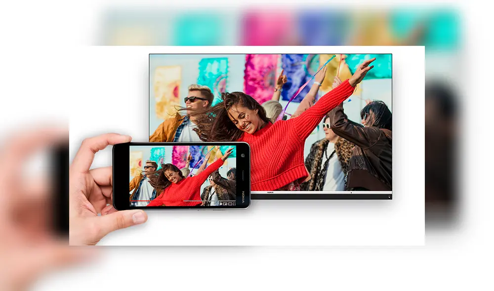 Desarrollado por Android 9.0, transmite directamente desde tu móvil gracias al Chromecast incorporado. | Foto: Nokia.