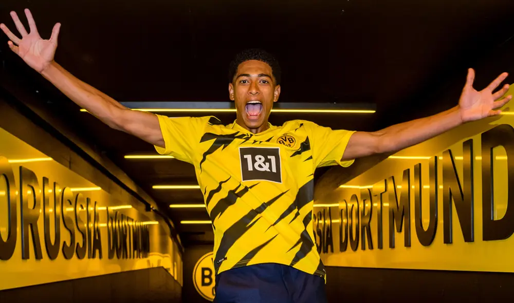 Jude Bellingham es el nuevo elemento de Borussia Dortmund. | Foto: Borussia Dortmund