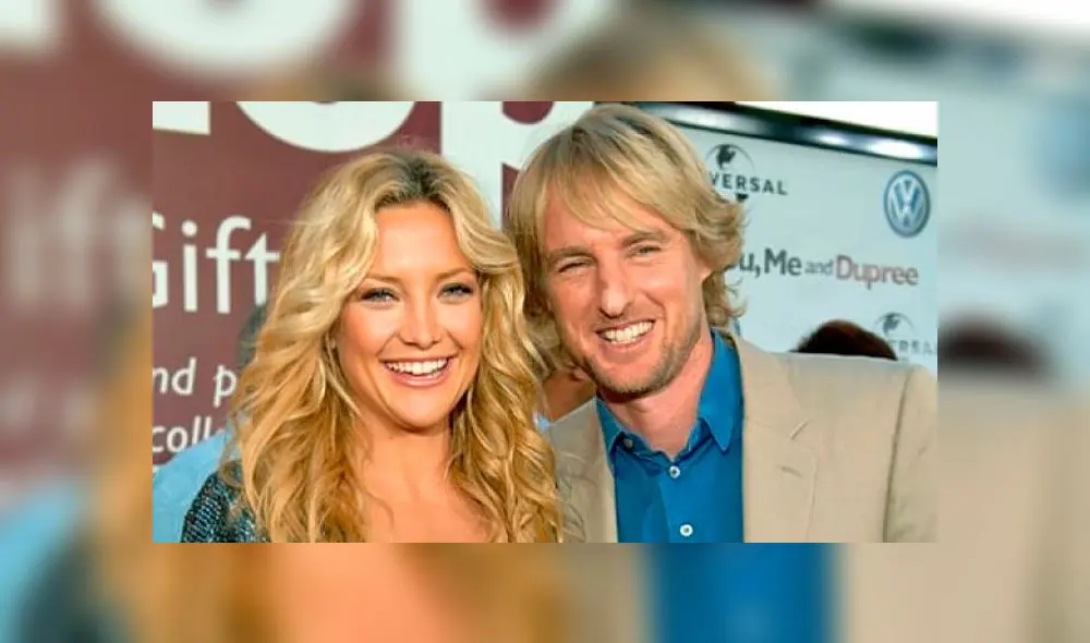 Kate Hudson y Owen Wilson Kate Hudson y Owen Wilson