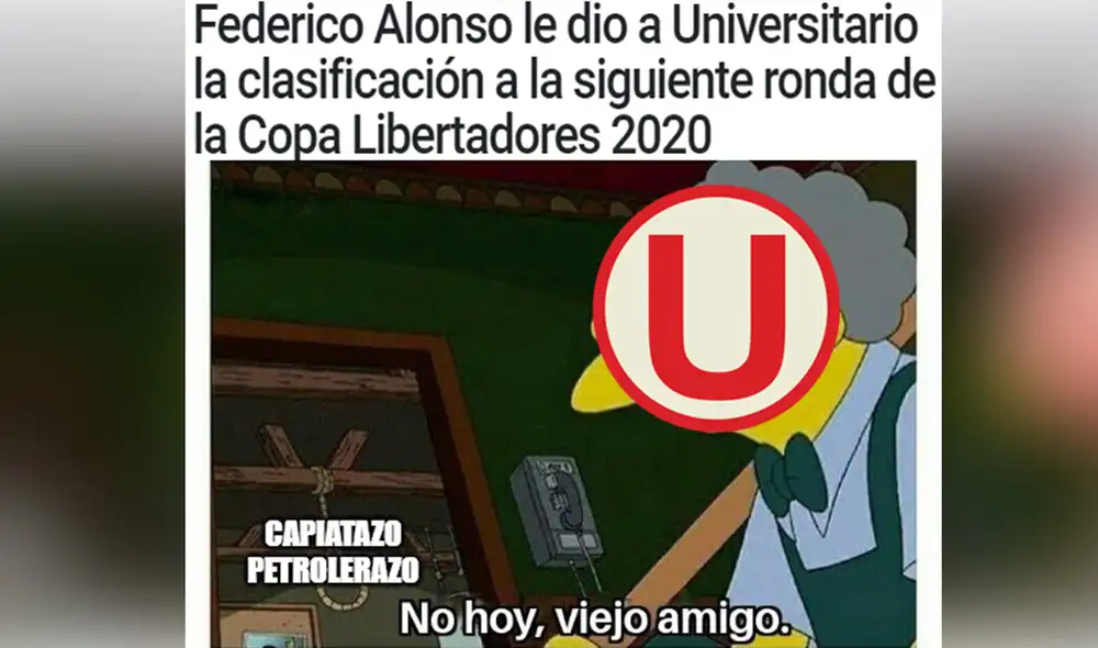 Divertidos memes por el triunfo de Universitario ante Carabobo en la Copa Libertadores 2020. Foto: Facebook
