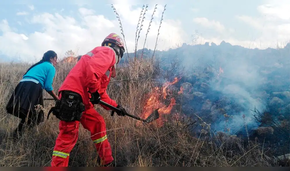 incendio forestal