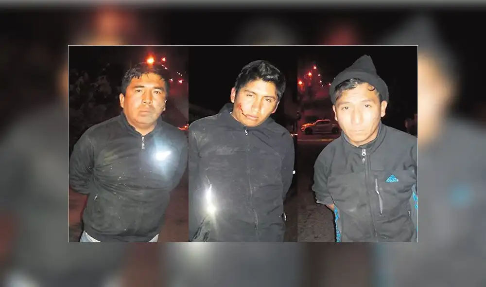 Arequipa: Capturan a banda dedicada a secuestros al paso