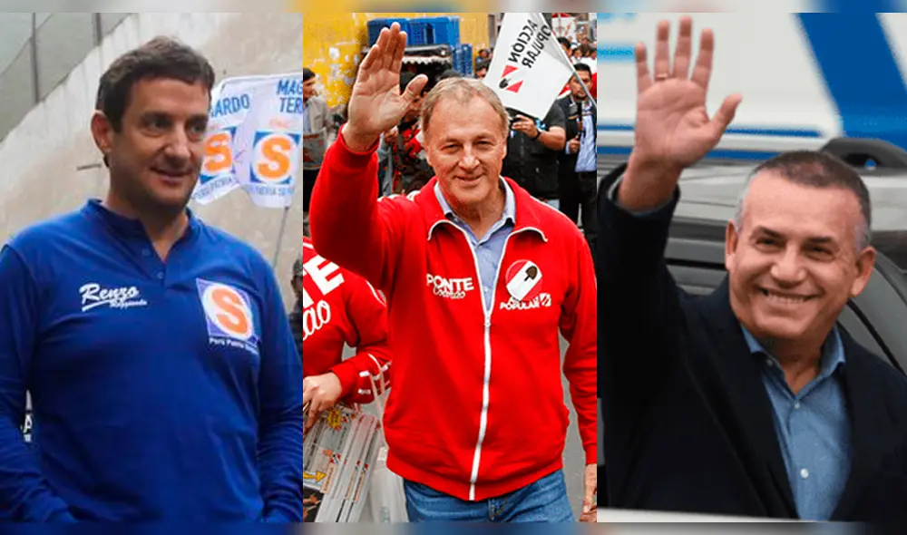 Ipsos: Daniel Urresti, Renzo Reggiardo y Jorge Muñoz en triple empate