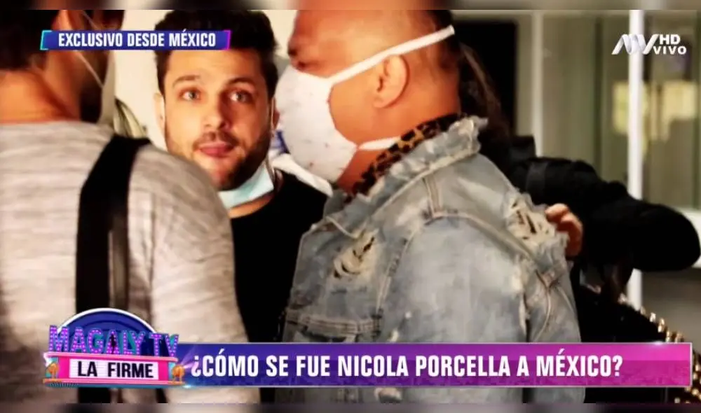Guty Carrera se pronuncia sobre el cuestionado viaje de Nicola Porcella a México Guty Carrera se pronuncia sobre el cuestionado viaje de Nicola Porcella a México