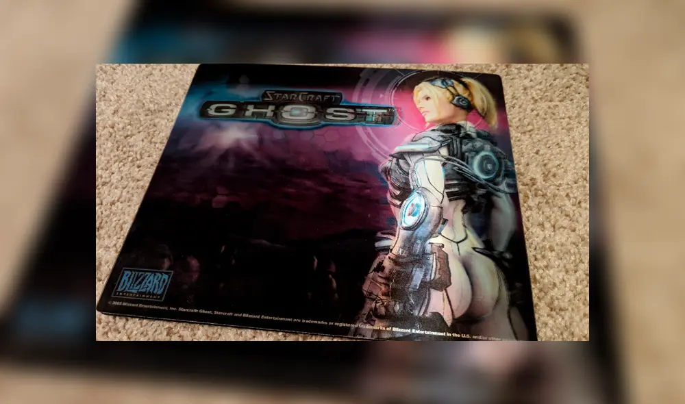 Merchandising de Starcraft Ghost, que fue entregado a fans en una feria de videojuegos. Merchandising de Starcraft Ghost, que fue entregado a fans en una feria de videojuegos.