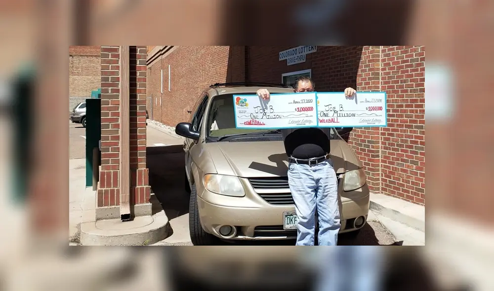 Hombre ganas dos premios de lotería en el mismo día. Foto: Colorado Lottery