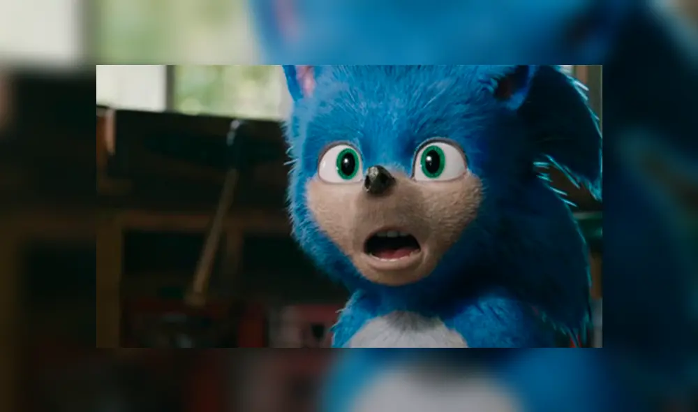 Diseño de Sonic mostrado en el primer tráiler causó disgusto entre los fanáticos.