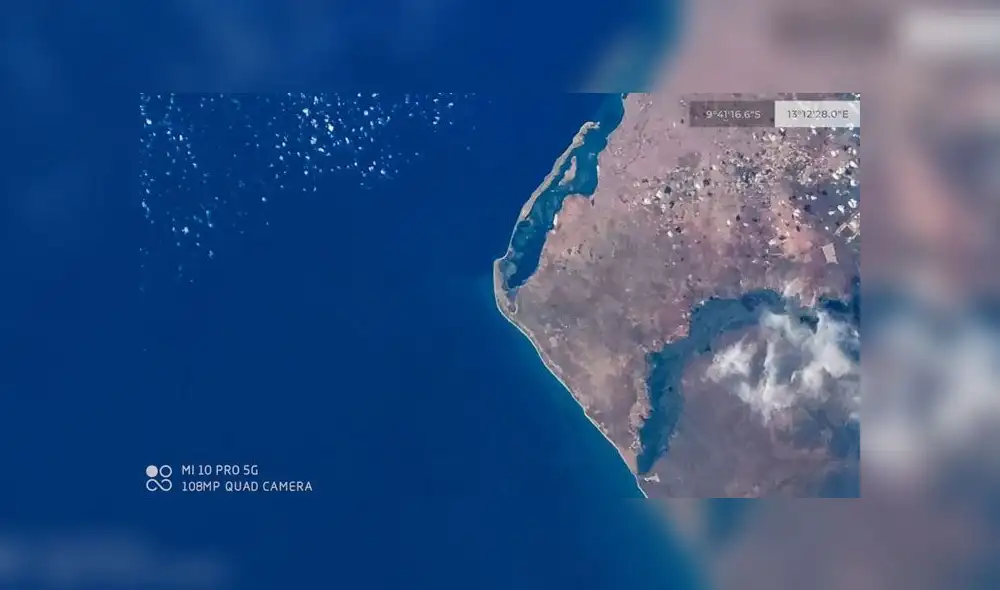 Xiaomi fotografió la Tierra desde el espacio.