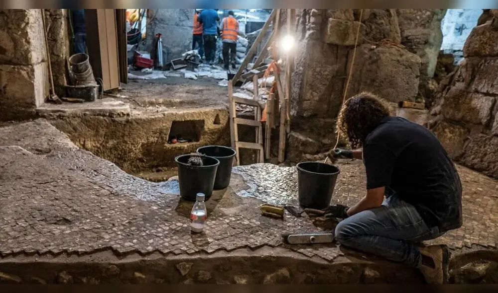El complejo habitacional es único en su tipo dentro del área. Foto: Israel Antiquities Authority El complejo habitacional es único en su tipo dentro del área. Foto: Israel Antiquities Authority