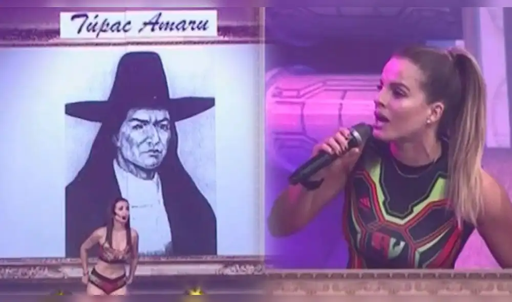 Alejandra Baigorria confunde a Túpac Amaru con un inca en "Esto es Guerra" Alejandra Baigorria confunde a Túpac Amaru con un inca en "Esto es Guerra"