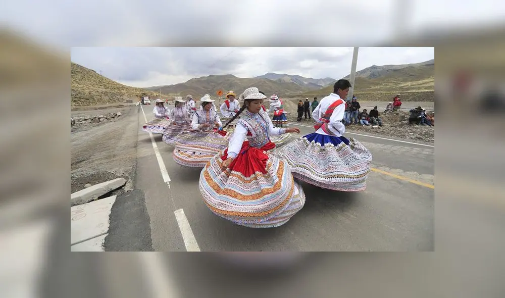 Gobernadora Yamila Osorio entregó primer tramo de carretera Vizcachani - Caylloma en Arequipa [FOTOS]