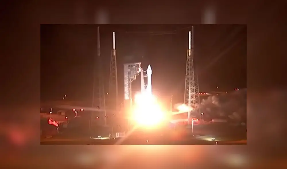 El Solar Orbiter fue lanzado desde Cabo Cañaveral (Florida). Captura de video: NASA.