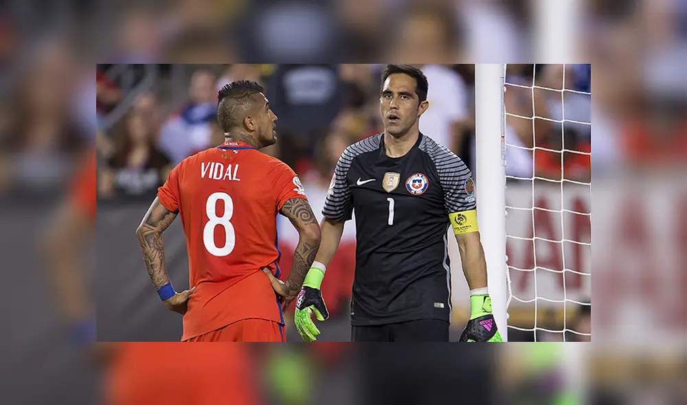 Ambos jugadores no se ven las caras en la selección chilena desde 2017. Créditos: EFE