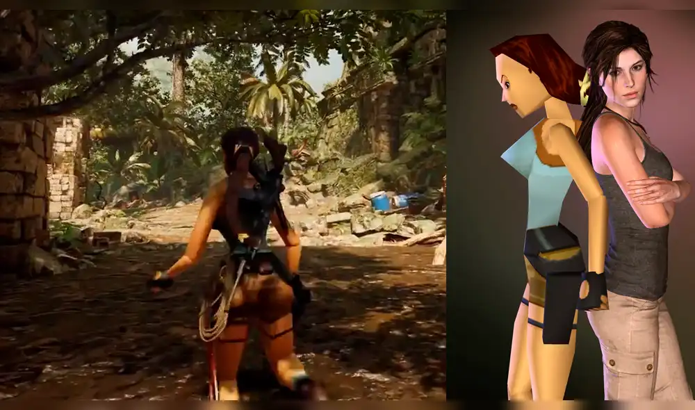 Shadow of the Tomb Raider: Lara Croft de PS1 aparece en videojuego en forma de tributo [VIDEO]