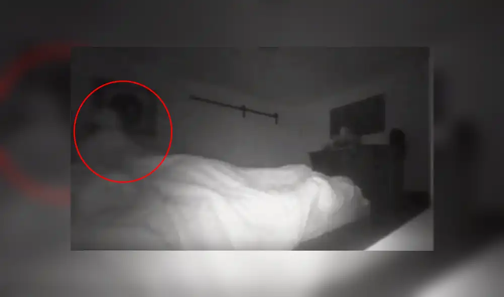 YouTube viral: sombra 'espectral' es registrada por cámara de seguridad en habitación de anciano [VIDEO]