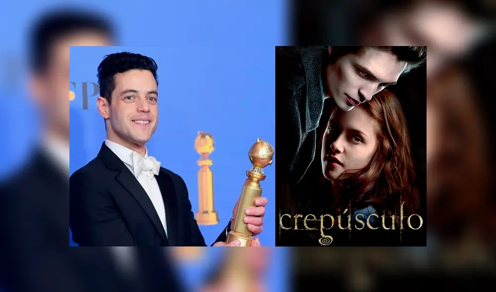 Rami Malek fue Freddie Mercury, pero antes fue un vampiro de la saga Crepúsculo