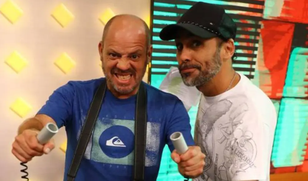 "Damián y el Toyo" y sus bromas más incómodas a los faranduleros. Foto: difusión
