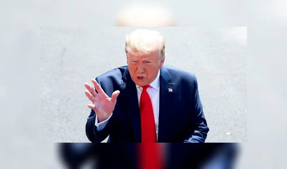 Donald Trum, presidente de Estados Unidos. Foto: EFE.