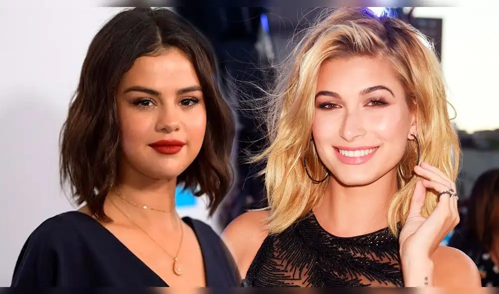 Selena Gomez, Hailey Baldwin y Justin Bieber Selena Gomez, Hailey Baldwin y Justin Bieber