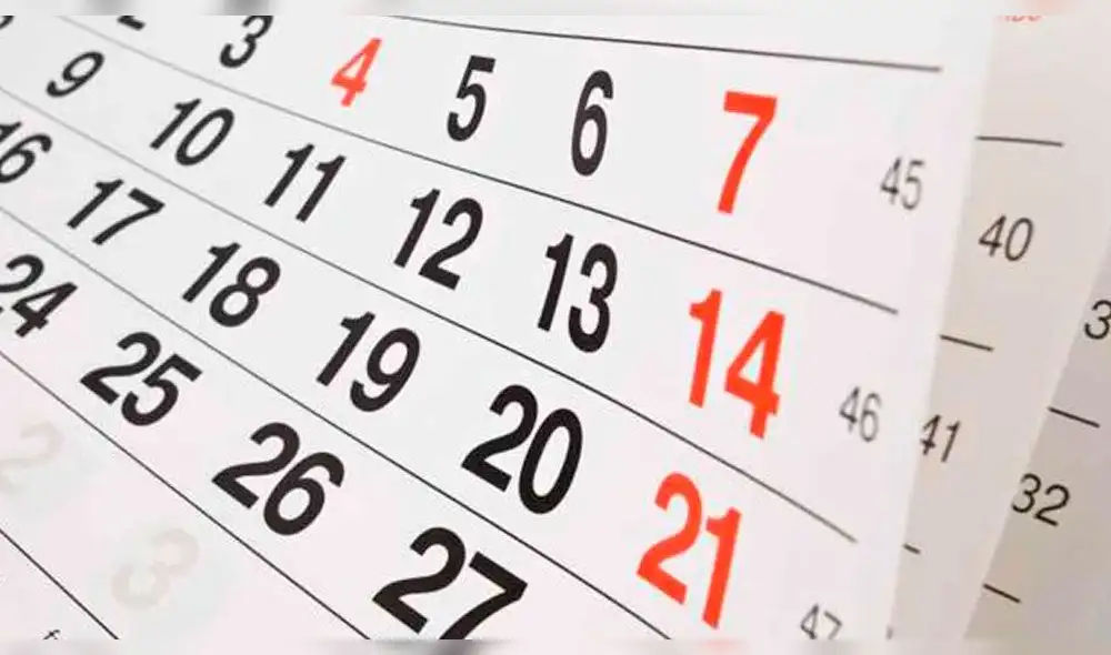 Feriados 2019: Este jueves 29 de agosto será día no laborable Feriados 2019: Este jueves 29 de agosto será día no laborable