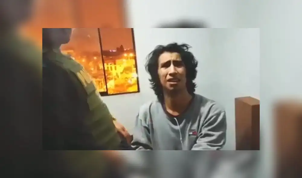 Piero Rodríguez Salazar fue denunciado por la madre del adolescente, por lo que fue detenido tras investigación policial. (Foto: Captura de video / Latina Noticias)