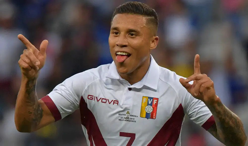 Venezuela vs. Bolivia: Darwin Machís anotó su doblete en partido de la Copa América 2019. | Foto: AFP Venezuela vs. Bolivia: Darwin Machís anotó su doblete en partido de la Copa América 2019. | Foto: AFP