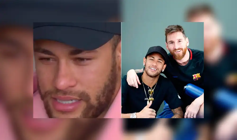 Neymar se emocionó al hablar sobre su amistad con Lionel Messi [VIDEO]