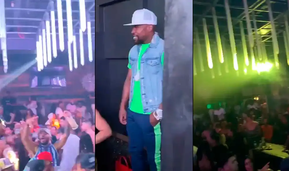 Floyd Mayweather es captado en una fiesta en plena pandemia por coronavirus. Foto: Composición Floyd Mayweather es captado en una fiesta en plena pandemia por coronavirus. Foto: Composición