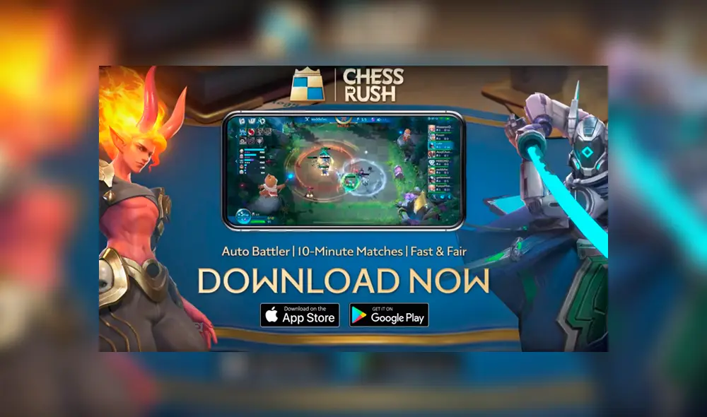 Otro Auto Chess llega a los celulares. Creadores de PUBG Movile liberan traíler de su nuevo videojuego Chess Rush. Otro Auto Chess llega a los celulares. Creadores de PUBG Movile liberan traíler de su nuevo videojuego Chess Rush.