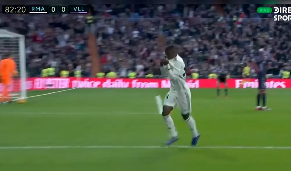Real Madrid vs Valladolid: Vinicius Jr. anotó su primer gol en LaLiga [VIDEO]