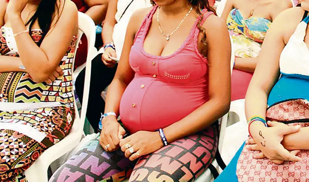 Advierten embarazos adolescentes durante la pandemia. (Foto: La República)