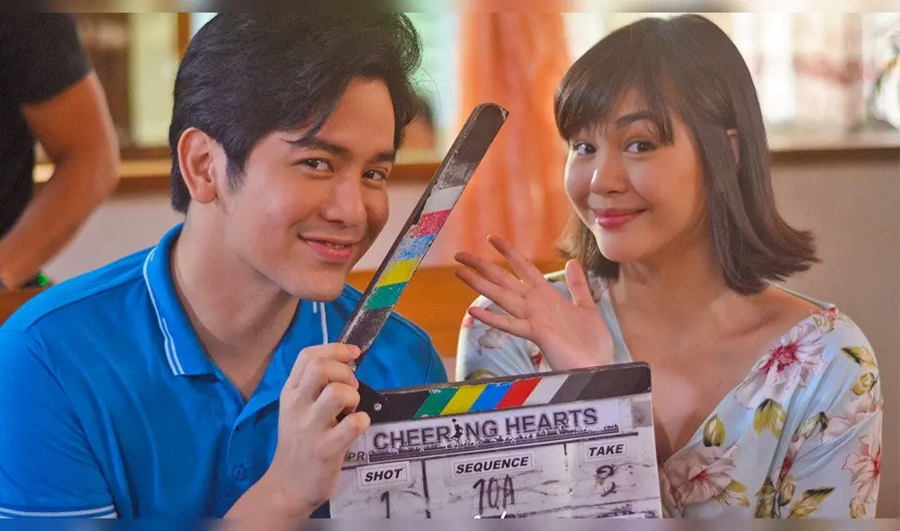 Joshua Garcia y Janella Salvador promocionan su nueva serie  “MMK You CHEER Me Up”.