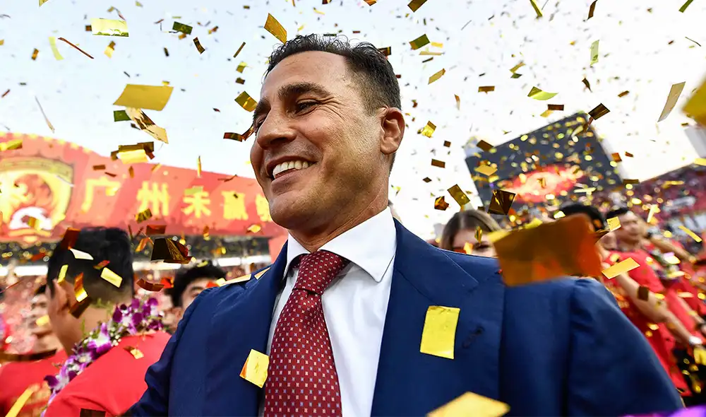 Andrea Pirlo  conversó con Fabio Cannavaro en Instagram. Foto: AFP