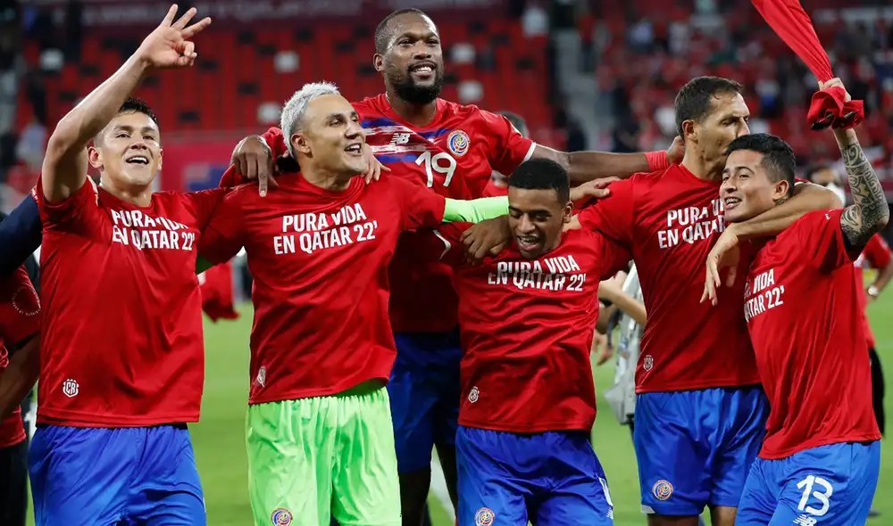 Costa Rica fue la última selección en sellar su clasificación a Qatar 2022. Foto: EFE Costa Rica fue la última selección en sellar su clasificación a Qatar 2022. Foto: EFE