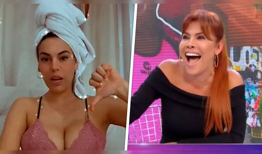 Todo inició cuando se emitía un reportaje de la arequipeña en una faceta culinaria mostrándose un jabón en forma de miembro viril. Foto: composición La República