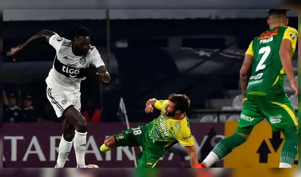 Olimpia vs. Defensa y Justicia por la Copa Libertadores. Foto: Conmebol