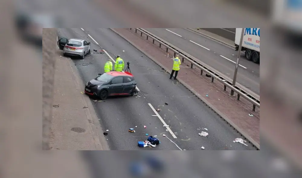 La mujer sufrió daño cerebral y perdió movilidad en un brazo. Fuente: Stoke Sentinel WS.