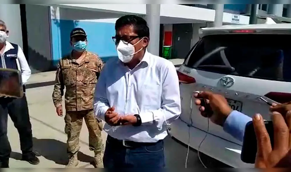 Durante su visita no se haya supervisado los principales hospitales referenciales para los pacientes COVID.