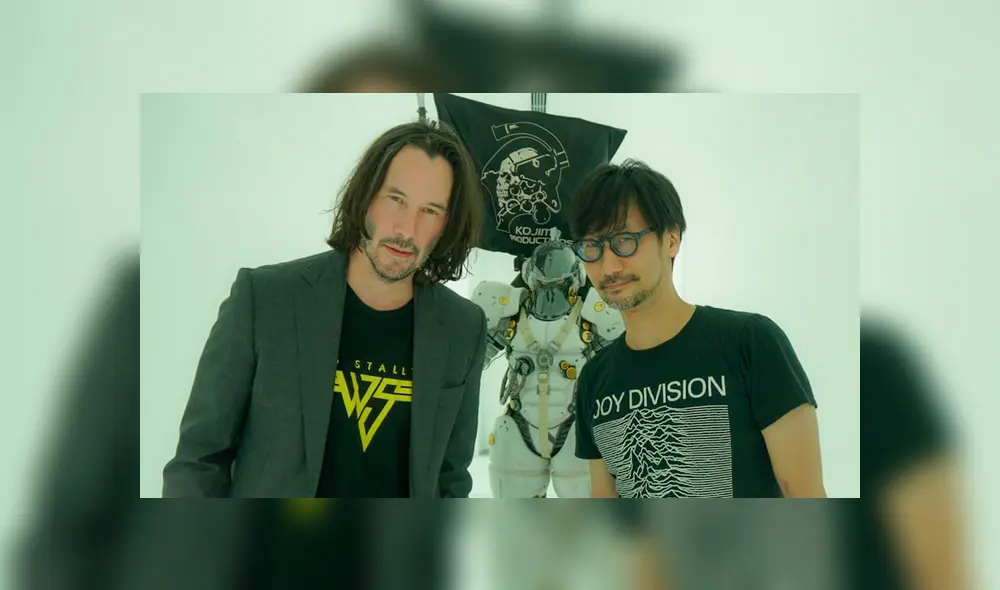 El actor visitó a Hideo Kojima en el estudio donde desarrolla Death Stranding, y hasta se tomó fotos con él.