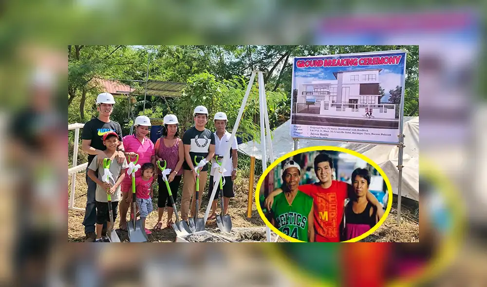 En Facebook, un joven fue adoptado por una humilde familia y 25 años después los quiso recompensar con una casa.