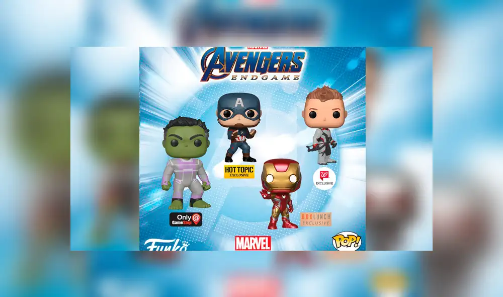 Avengers Endgame: Línea de Funko Pop habría revelado spoilers sobre la película