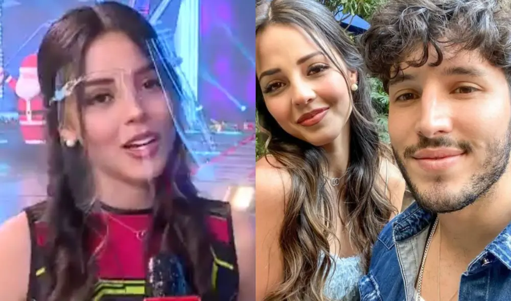Luciana Fuster y Sebastián Yatra causaron furor con su encuentro en México. Foto: captura América TV / Luciana Fuster/Instagram