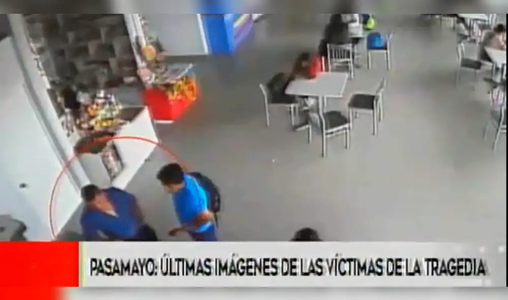 Pasamayo: últimas imágenes de los pasajeros antes de subir al bus [VIDEO]