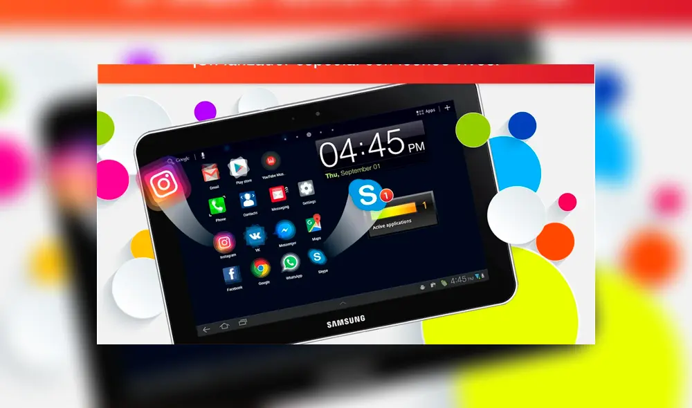 También funciona con tablets. Foto: Captura / Play Store. También funciona con tablets. Foto: Captura / Play Store.