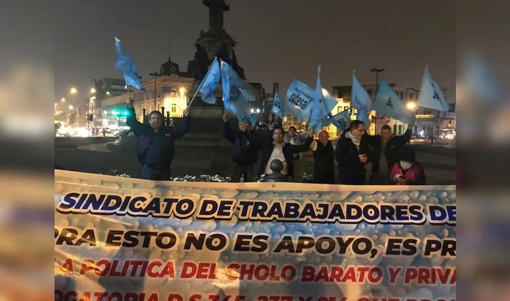 Sindicatos de Empresas Públicas, que rechazan este nuevo intento del gobierno por cercenar sus derechos laborales