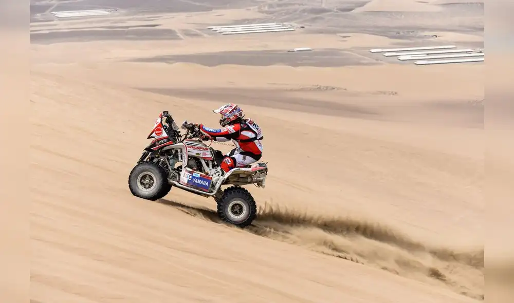 Dakar 2018: Alexis Hernández en el podio