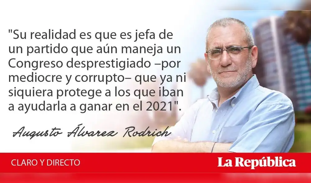 En serio... ¿a quién le ha ganado Keiko?